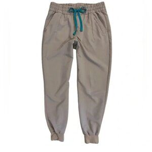 Figs • Tatu Slim Cargo Jogger Scrub Pants Boulder - M Petite